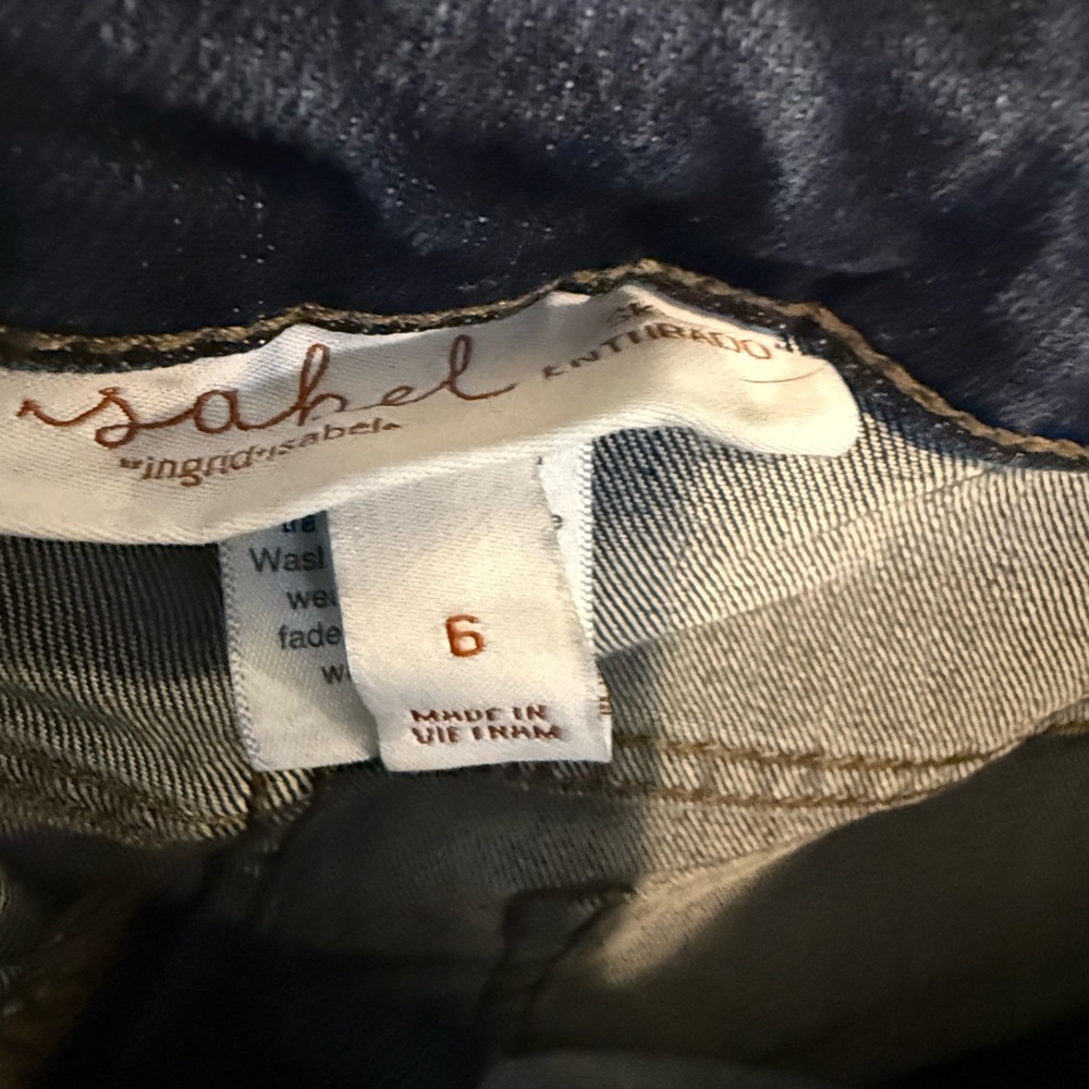 Isabel Maternity by Ingrid & Isabel Skinny Jeans in Dark Indigo - Picture 3 of 3